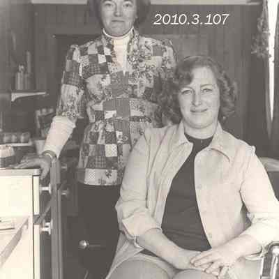 Michaleen Paquet and Mary Maillet