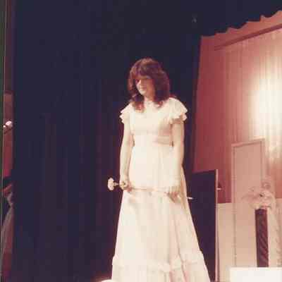 A color photograph of Teen Queen contestant #4 Heidi St. Pierre .