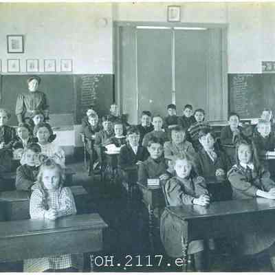 Miss Allen's Classroom at Center Street School
