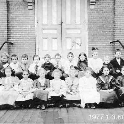 Group of Students at Center Street School