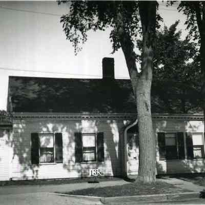 A photo of the Aaron Melcher House. c. 1800.