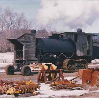 Lombard Log Hauler In Use