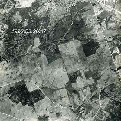 An aerial photo of 5/4/1953