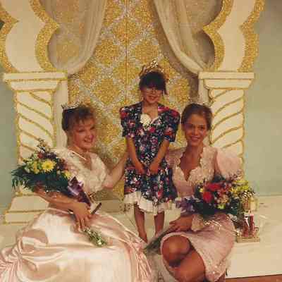 Kristie's daughter with Michele Byras and Lisa Kelly