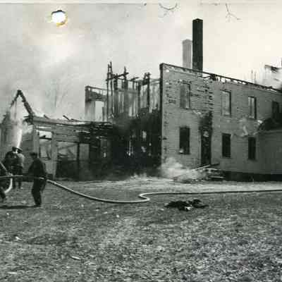 Fire at Domhegan