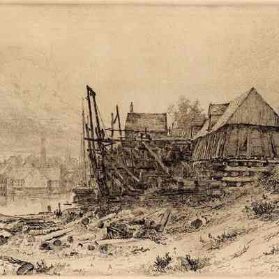 "Coal Sheds" Topsham