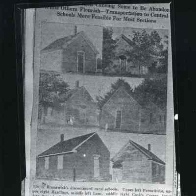 Brunswick Record re Rural Schools