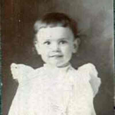 Unidentified young girl