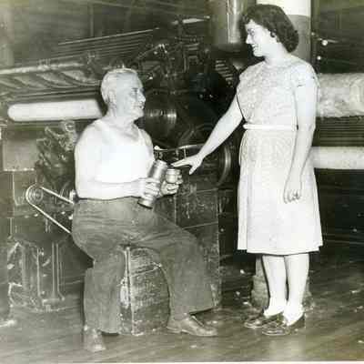 Alfred Tetu in Verney Mill