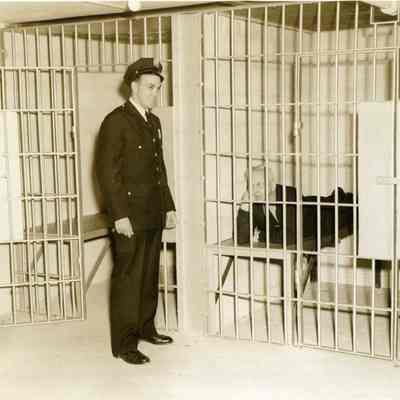 Holding Cells in the Town Hall