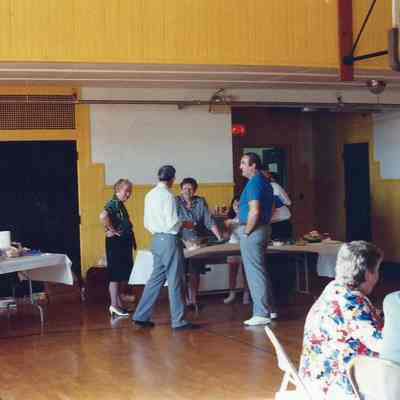Gene Gagne, Omer, Mrs. St. Pierre and Charlene