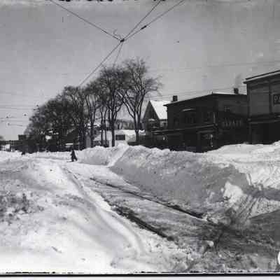 Maine St looking Northeast From Below Pleasant St