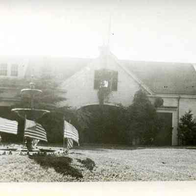 House Fitted with Flags for the Brunswick Bicentennial