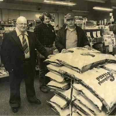 Harold, William Sr., Willliam Jr. Hackett