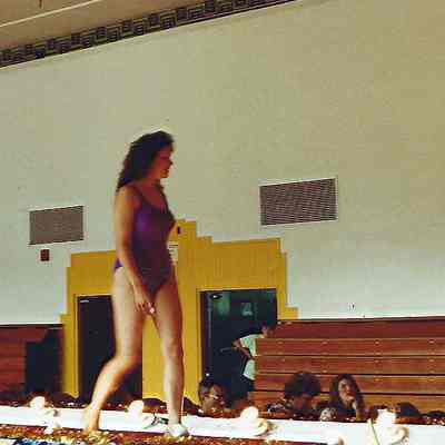 Stacy Bean in swimsuit competition