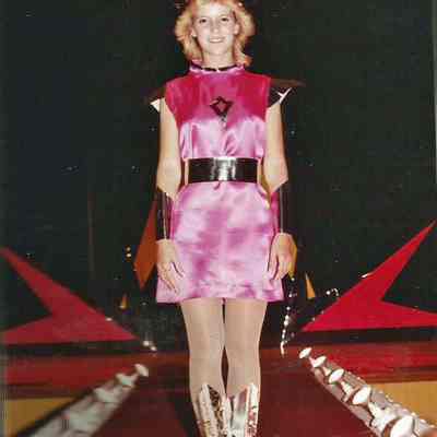 A color photograph of contestant #1 Kimberly Swallow
