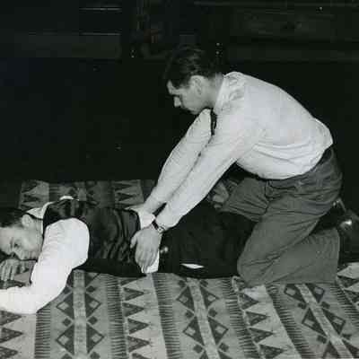 Artificial respiration demonstration
