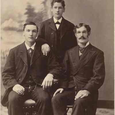Fred, Harry and Frank Snow