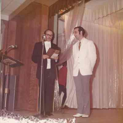 1973 Brunswick Teen Queen Althea Kinney presented Agnes Racine