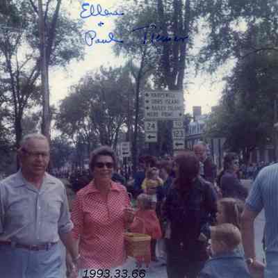 A photo of Ellen and Paul Tiemer. 9/15/1973.