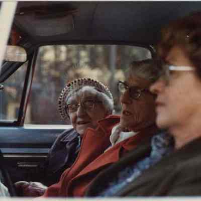 Three Ladies in a Car
