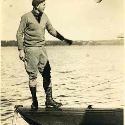 Lt. Erik H. Nelson aboard the New Orleans