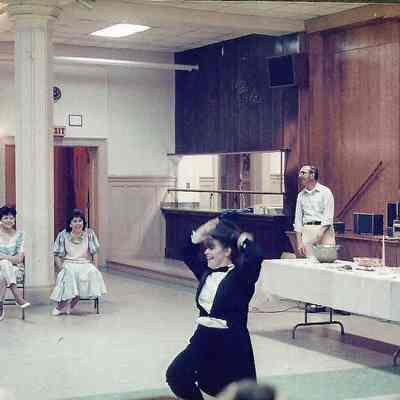 A color photograph of the 25th Anniversary party.