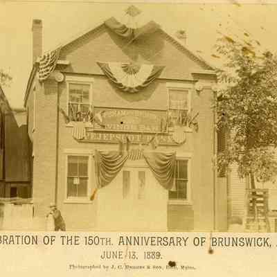 Topsham and Brunswick Savings Bank, 150th Anniversary of Brunswick