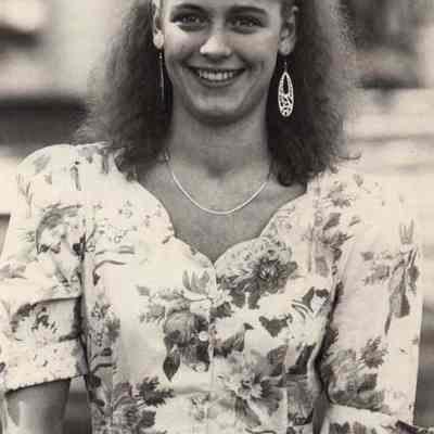 A photo view of Michelle Becker. 5/16/1991.