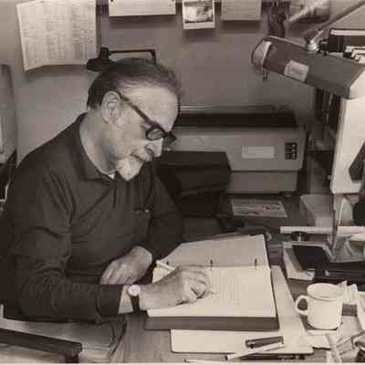 A photo view of Shepherd Welch. 6/6/1985.