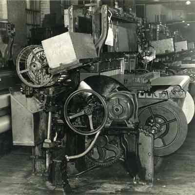 Loom in the Weave Room at Verney Mill