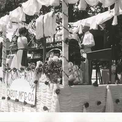 200th Anniversary Parade -- Cabot Mill Winding Room Float