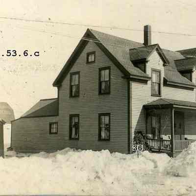 A photo of a house at 36 Page St.