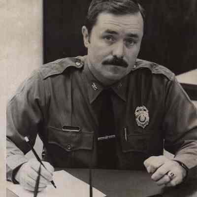 A photo view of Richard Mayer. 7/29/1975.