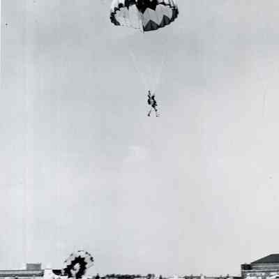 A photo of two parachutists at BNAS.