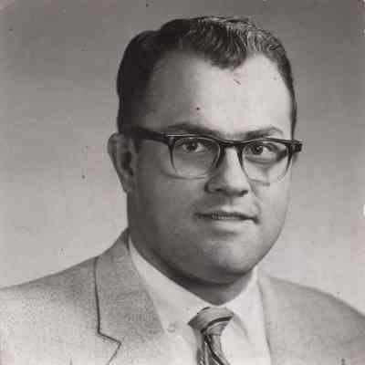 A photo view of Theodore Bradbury. 1/1963.