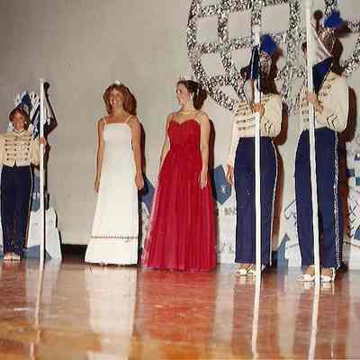 A color photograph after the two Queen's are introduced