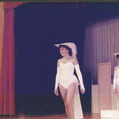 A color photograph of Wendy Mercier Contestant #1 in costume.