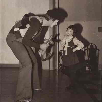 A photo view of Clown Al. 1/28/1980