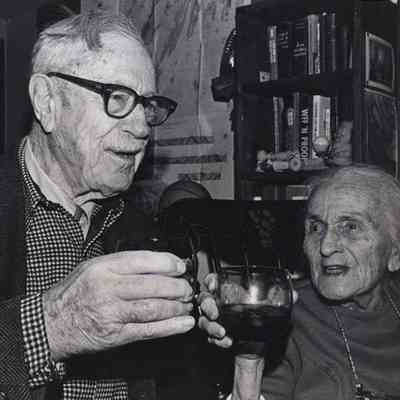 A photo view of Dr. & Mrs. Donald Macomber. 2/11/1979.