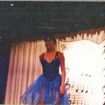 Wendy Mercier dancing.