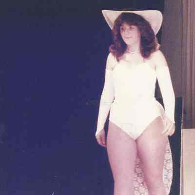 A color photograph of Heidi St. Pierre, contestant #4 .