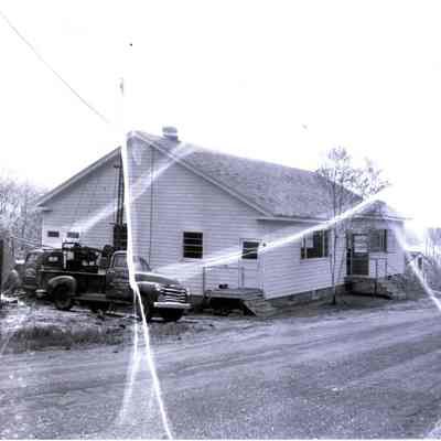 A photo of the Cundy's Harbor Community Building.