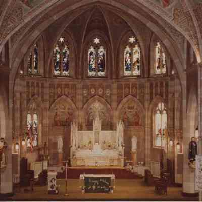 Interior of St. John the Baptist Church