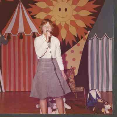 Shannon Crane at dress rehearsal.