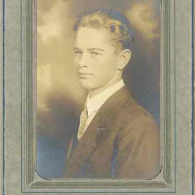 Unidentified Young Man
