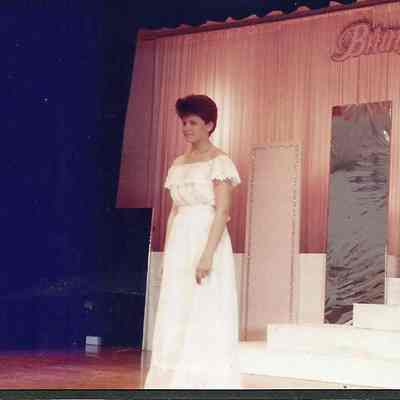 A color photograph of Contestant #2 Elizabeth Wentworth.
