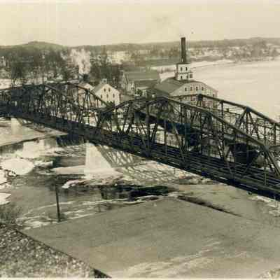 Frank J. Wood Bridge being built