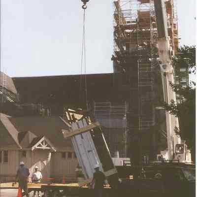 First Parish Church Restoration Work