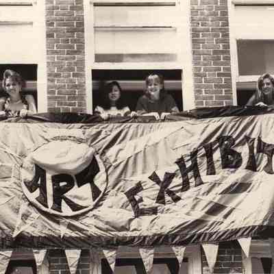 Brunswick High School Art Exhibit Banner